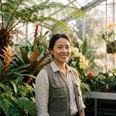 小蓝视频植物顾问林雨薇